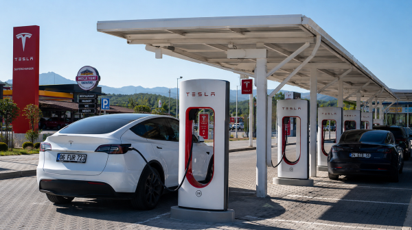 Tesla Muğla Supercharger